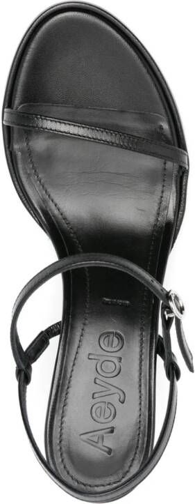 Aeyde Mikita 65mm sandals Black