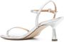 Aeyde Mikita 70mm leather sandals Silver - Thumbnail 3