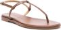 Aeyde Nala leather sandals Brown - Thumbnail 2