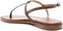 Aeyde Nala leather sandals Brown - Thumbnail 3