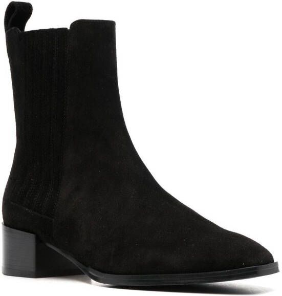 Aeyde Neil suede ankle boots Black