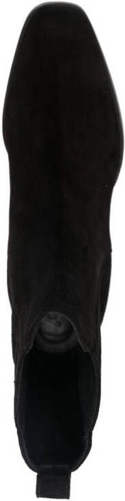 Aeyde Neil suede ankle boots Black