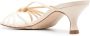 Aeyde Olga 55mm strappy leather mules Neutrals - Thumbnail 3