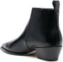 Aeyde pointed-toe leather ankle boots Black - Thumbnail 3