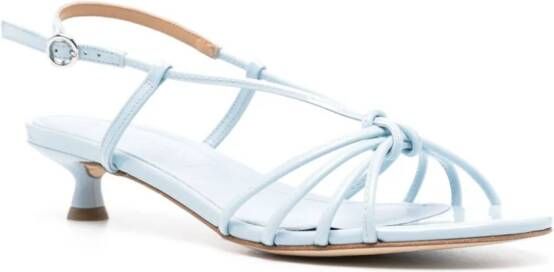 Aeyde Rhonda leather sandals Blue