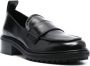 Aeyde Ruth 40mm leather loafers Black - Thumbnail 2