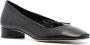 Aeyde self-tie leather pumps Black - Thumbnail 2