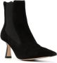 Aeyde side-zip leather ankle boots Black - Thumbnail 2