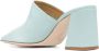 Aeyde slip-on 80mm leather mules Blue - Thumbnail 3