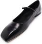 Aeyde square toe ballerina shoes Black - Thumbnail 2