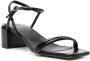 Aeyde square-toe heeled sandals Black - Thumbnail 2