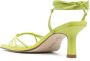 Aeyde strappy mid-heel sandals Green - Thumbnail 3