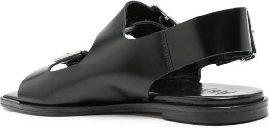 Aeyde Thekla buckled sandals Black