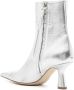 Aeyde Zuri 75mm ankle boots Silver - Thumbnail 3