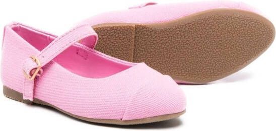 Age of Innocence Bebe side buckle-fastening ballerina shoes Pink