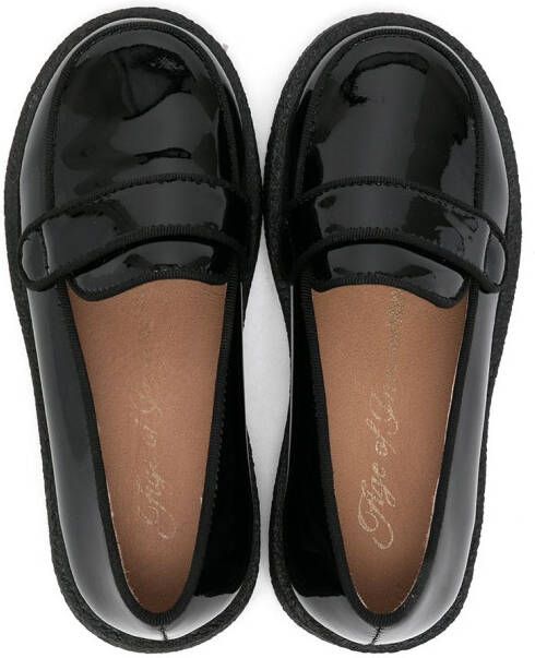 Age of Innocence Bobby rubber loafers Black