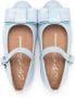 Age of Innocence bow-detail leather ballerina shoes Blue - Thumbnail 3