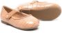Age of Innocence croco-effect ballerina shoes Neutrals - Thumbnail 2