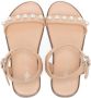 Age of Innocence Fleur pearl-embellished sandals Brown - Thumbnail 3