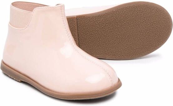 Age of Innocence Gaia patent ankle boots Pink