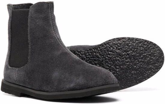 Age of Innocence Gents shearling-lined suede Chelsea boots Grey