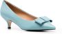 Age of Innocence Jacqueline 50mm bow-embellished pumps Blue - Thumbnail 2