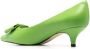 Age of Innocence Jacqueline 50mm bow-embellished pumps Green - Thumbnail 3