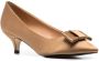 Age of Innocence Jacqueline 50mm bow-embellished pumps Neutrals - Thumbnail 2
