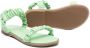 Age of Innocence Kyle ruched open-toe sandals Green - Thumbnail 2
