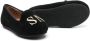 Age of Innocence logo-embroidered suede ballerina shoes Black - Thumbnail 2