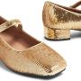 Age of Innocence Michelle sequin-embellished ballerina shoes Gold - Thumbnail 5