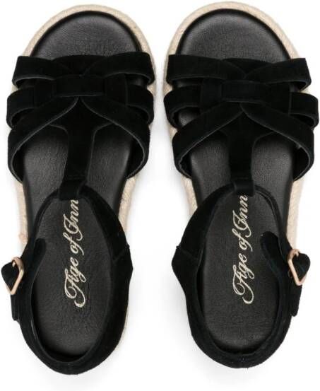 Age of Innocence Patricia 2.0 suede sandals Black