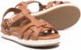 Age of Innocence Patricia cut-out leather sandals Brown - Thumbnail 2