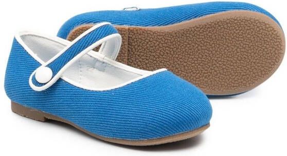 Age of Innocence round-toe ballerina shoes Blue
