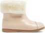 Age of Innocence shearling-trimmed ankle boots Neutrals - Thumbnail 2