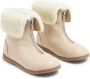 Age of Innocence shearling-trimmed ankle boots Neutrals - Thumbnail 4