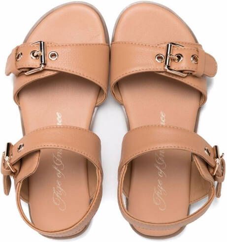 Age of Innocence Zara buckled sandals Neutrals