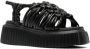 AGL Alice 65mm flatform sandals Black - Thumbnail 2