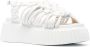 AGL Alice 65mm flatform sandals White - Thumbnail 2