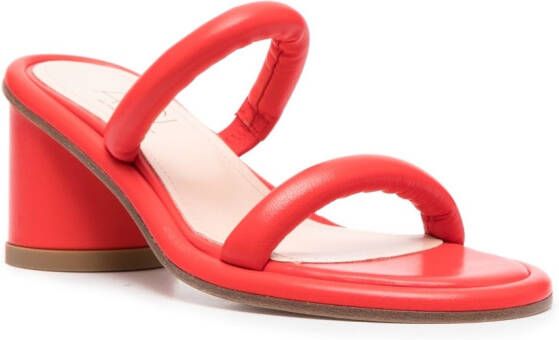 AGL Alison leather sandals Red