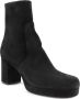 AGL Betty 80mm velour ankle boots Black - Thumbnail 2