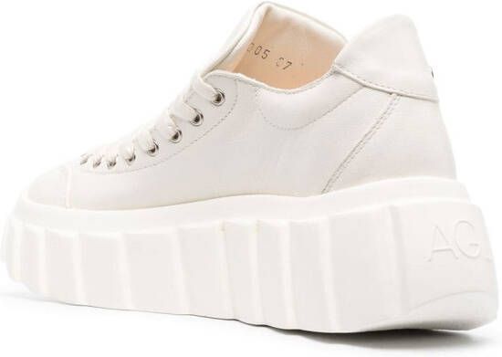AGL Blondie lace-up sneakers Neutrals