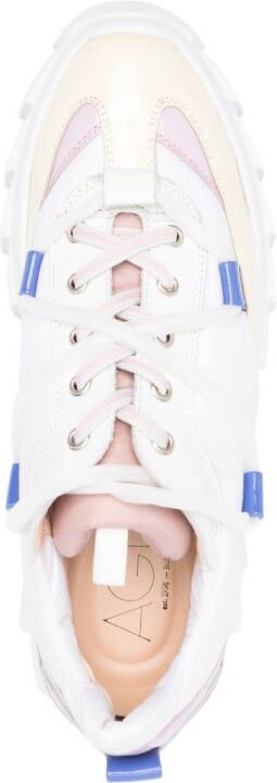 AGL Blondie low-top platform sneakers White
