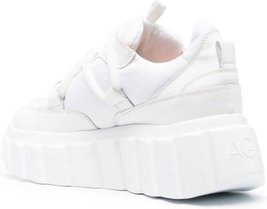 AGL Blondie platform low-top sneakers White