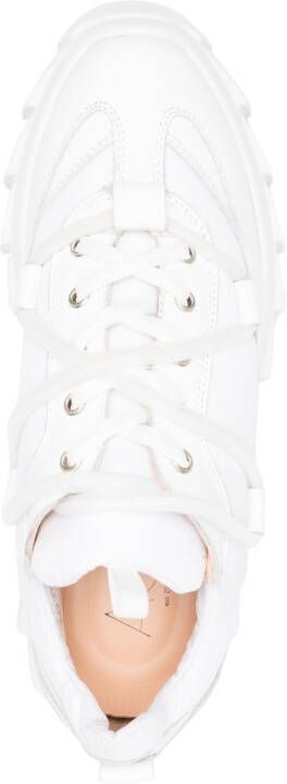 AGL Blondie platform low-top sneakers White
