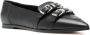 AGL buckle-detail pointed-top loafers Black - Thumbnail 2