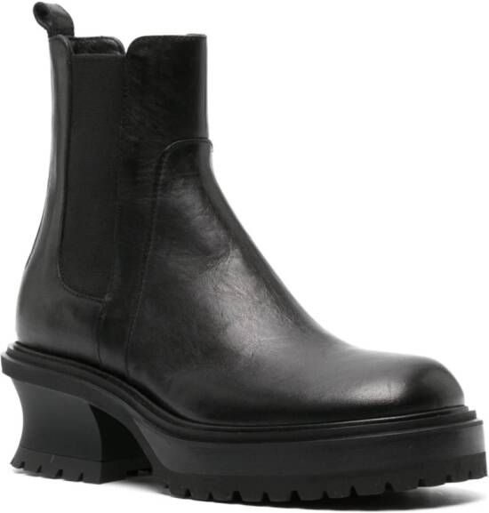 AGL Caro Beat 60mm leather boots Black