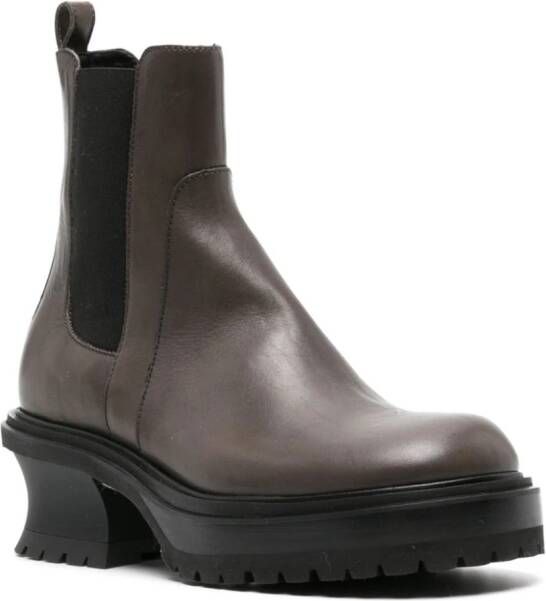 AGL Caro Beat 60mm leather boots Brown