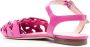 AGL high-shine finish ankle-strap sandals Pink - Thumbnail 3