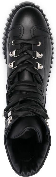 AGL Iggy lace-up fastening boots Black